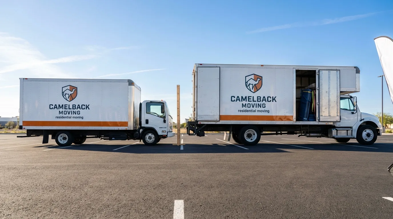 Moving truck size capacity guide in Walker